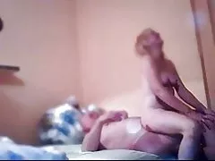 Gorący seks na łóżku
